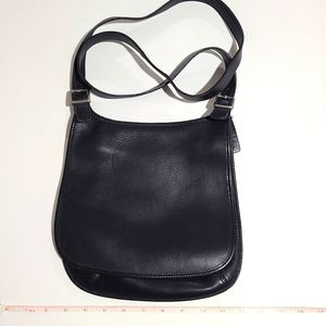 Genuine Leather Coach Crossbody Bag.